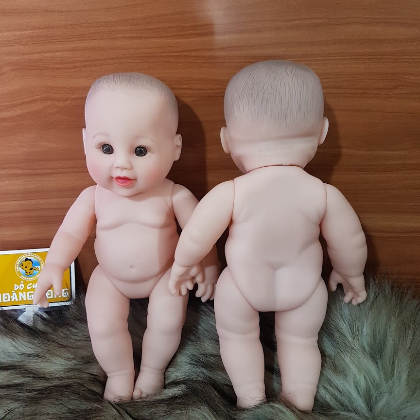 Búp Bê Tái Sinh Nhựa Mềm Nathaniel 30 Cm 12 inch Reborn Doll  Đồ Chơi Cho Bé Silicone Vynil
