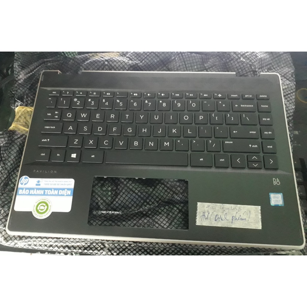 Vỏ Mặt C Laptop HP Pavilion X360 14-DH0000 Mã L53796 Tháo Máy (Vỏ Đẹp 98%).