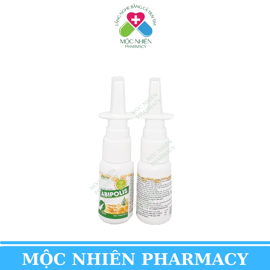 Xịt Mũi, Xịt Mũi Abipolis, Thông Mũi, Phòng Ngừa Cảm Cúm, Mộc Nhiên Pharmacy