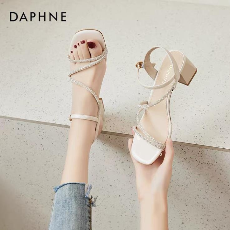 Sandal 4 phân, guốc cao gót nữ hottrend 2022
