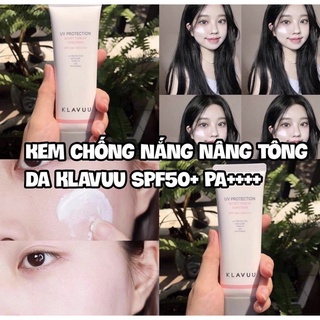 Kem chống nắng klavuu uv protection re-vital sun essence spf 50 + pa++++
