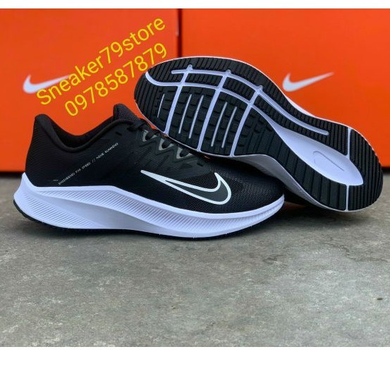 Giày Running Nike Quest 3 Nam/Nữ (20) Black/White [Chính Hãng - FullBox - Hình Ảnh Thực Tại Sneaker79store]