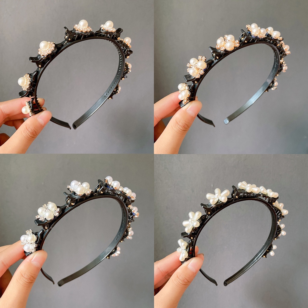 Băng Đô Cài Tóc Hai Lớp Chống Trượt