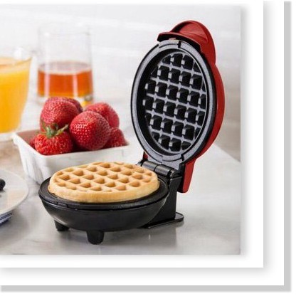 Máy nướng bánh đa năng Dash màu đỏ, Công suất 600w, Bảo hành 1 đổi 1 trong 7 ngày