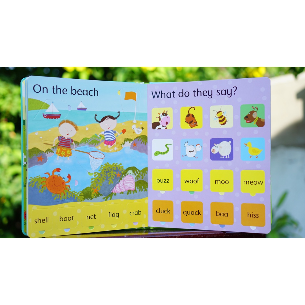 Sách Bé làm quen chữ cái Lift-the-Flap Word Book