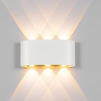Đèn hắt tường led 2 đầu trang trí gắn treo tường chống nước ip 66