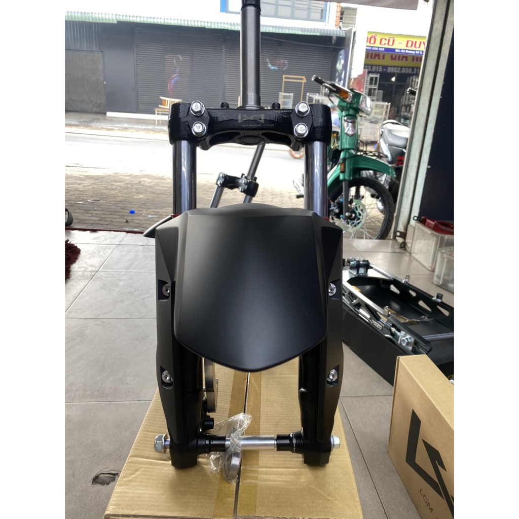 Combo LCM phuộc - chảng ba chế ex 150