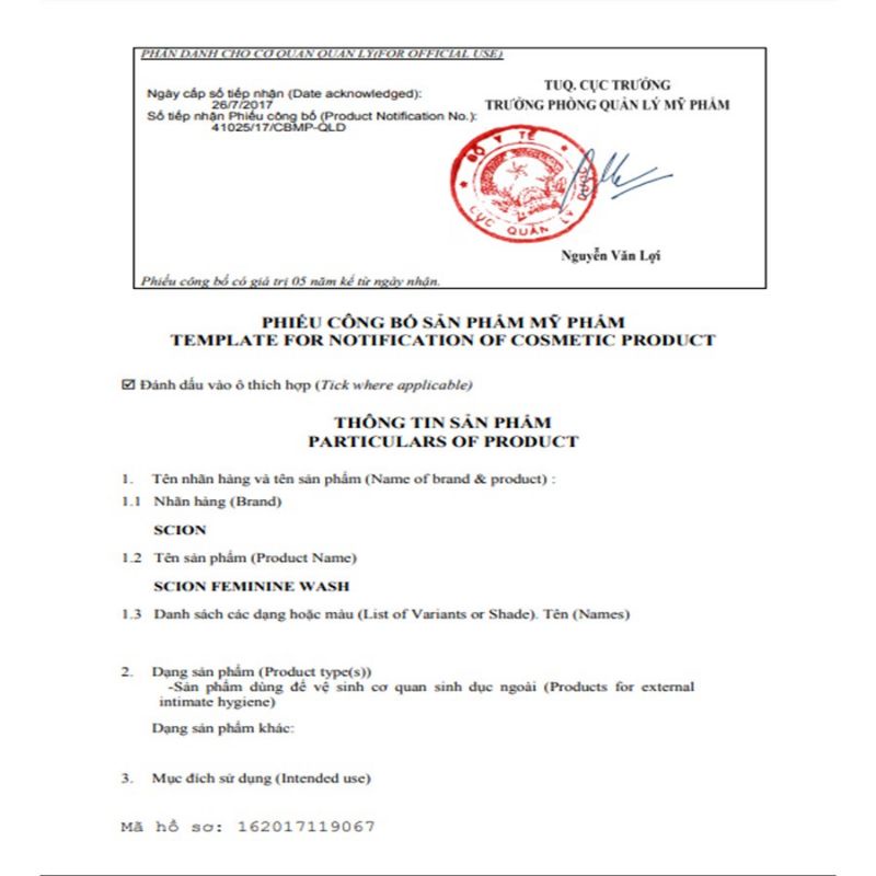 [Chính hãng 100%%] Dung dịch vệ sinh phụ nữ Scion Nuskin Mẫu Mới nhất