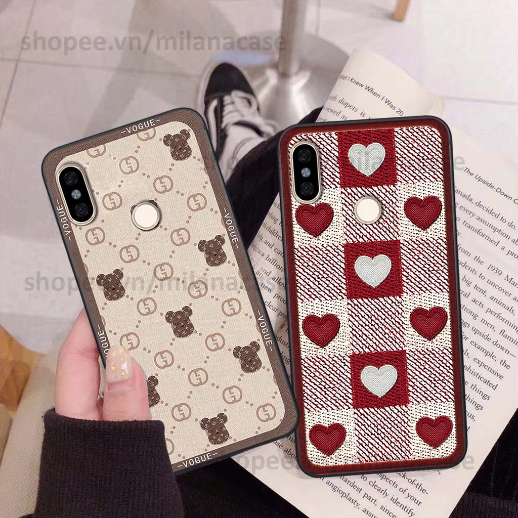 Ốp Xiaomi Redmi Note 5 / Note 6 hình trái tim be love tình yêu siêu đẹp, cá tính, thời trang