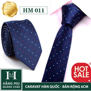 [Hàng Quảng Châu] Cà vạt caravat Jacquard Hàn Quốc Nhập Khẩu