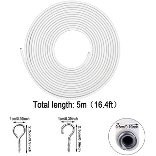 Dây treo rèm cửa đa dụng dài 5m