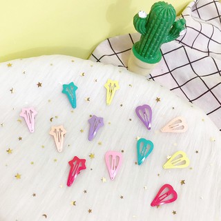 Kẹp tóc set 2 trái tim + ngôi sao