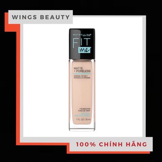 MAYBELLINE - Kem nền cho da dầu Fit Me Matte + Poreless