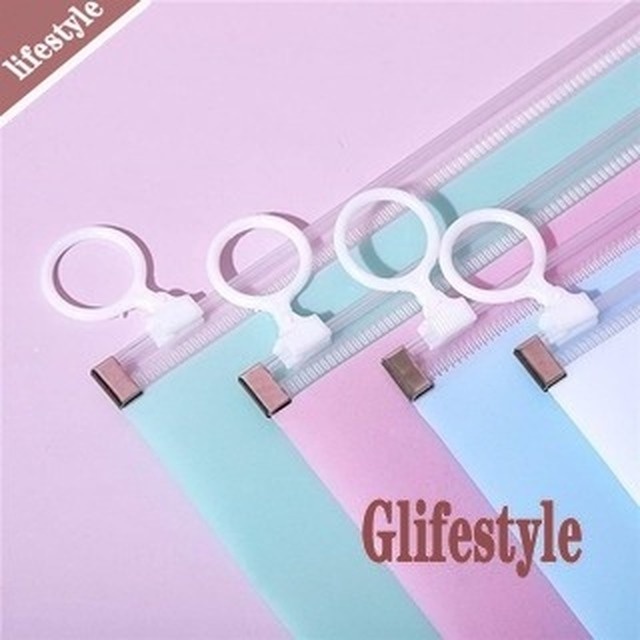 Set 4 túi đựng khẩu trang chống bụi chống ẩm có khóa kéo tiện dụng