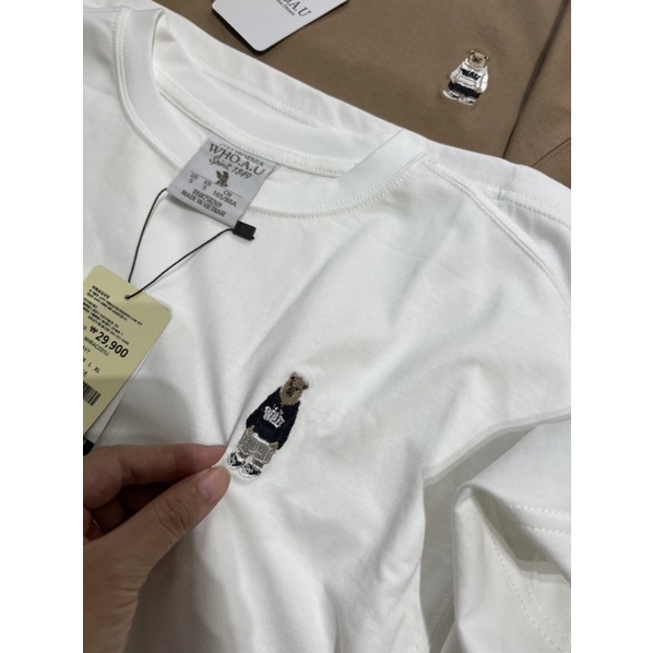 Váy cotton gấu xuất Hàn