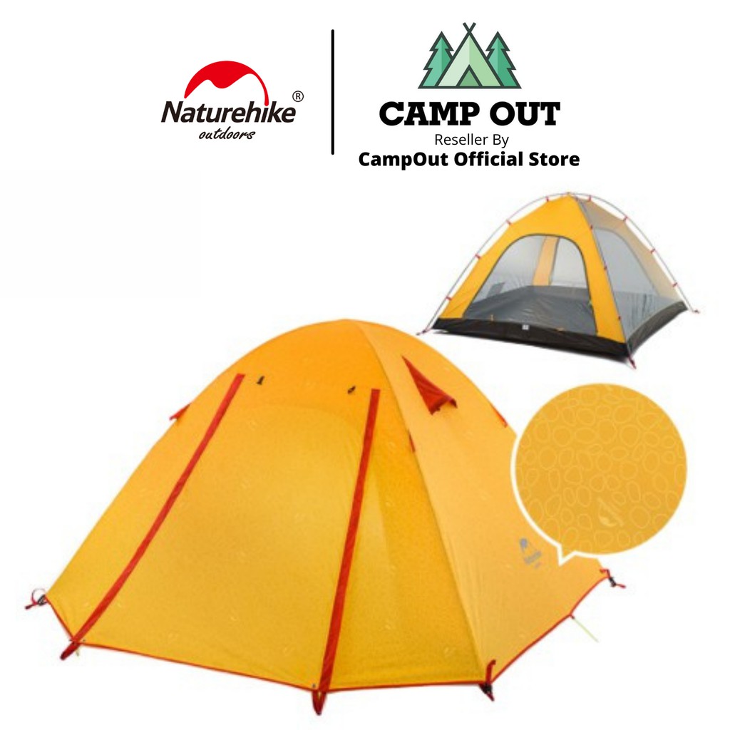 Lều cắm trại naturehike campoutvn dã ngoại cắm trại lều 4 người chống thấm A056