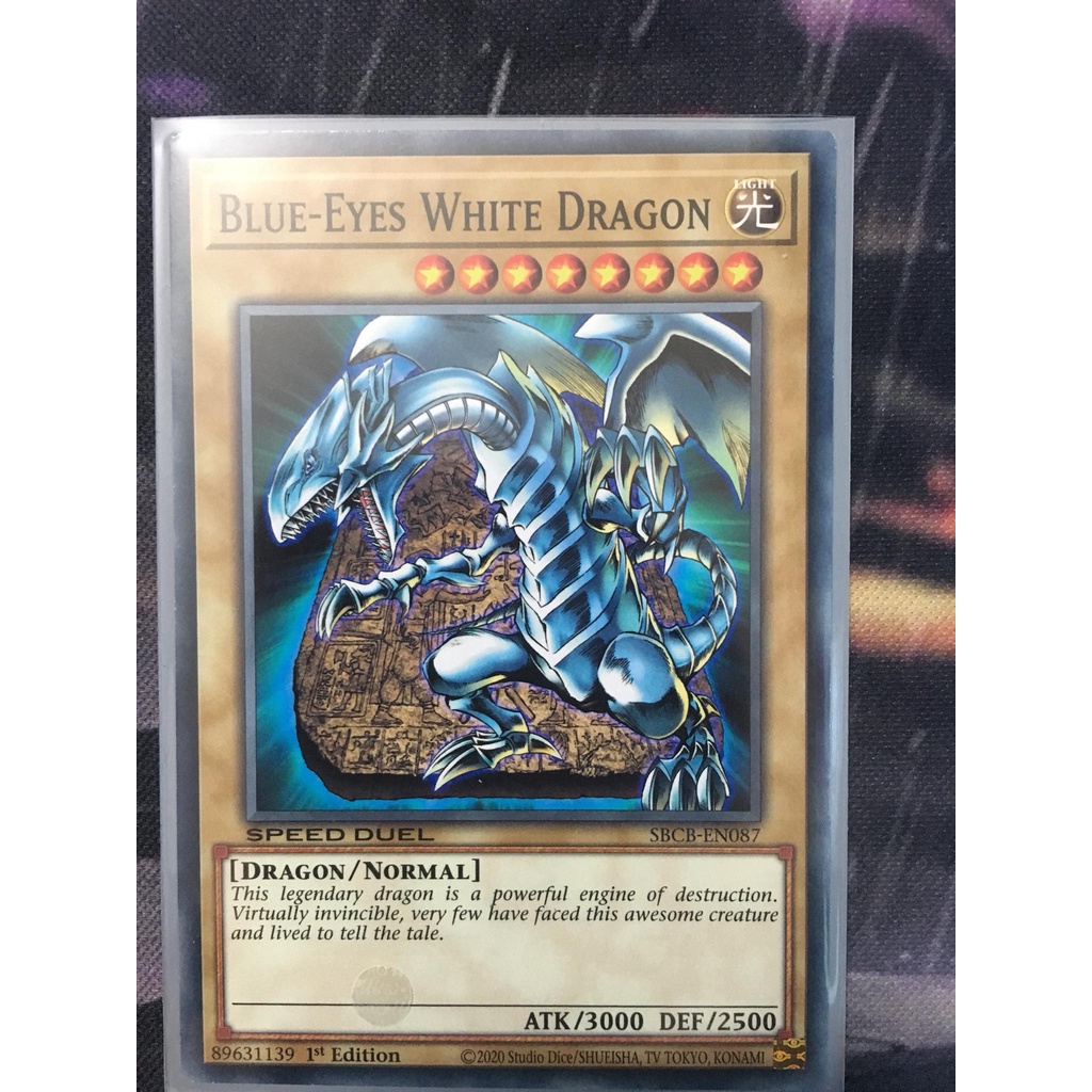 Bài yugioh speed duel - Blue-Eyes White Dragon - Sbcb và ss01