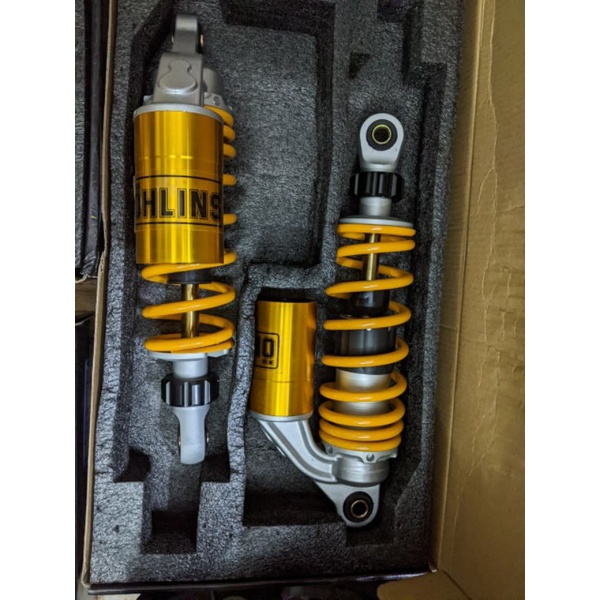 Phuộc Ohlins Bình dầu  ty vàng gắn Dream Wave RS alpha s110 Future x neo led elegant  Sirius Taurus Jupiter