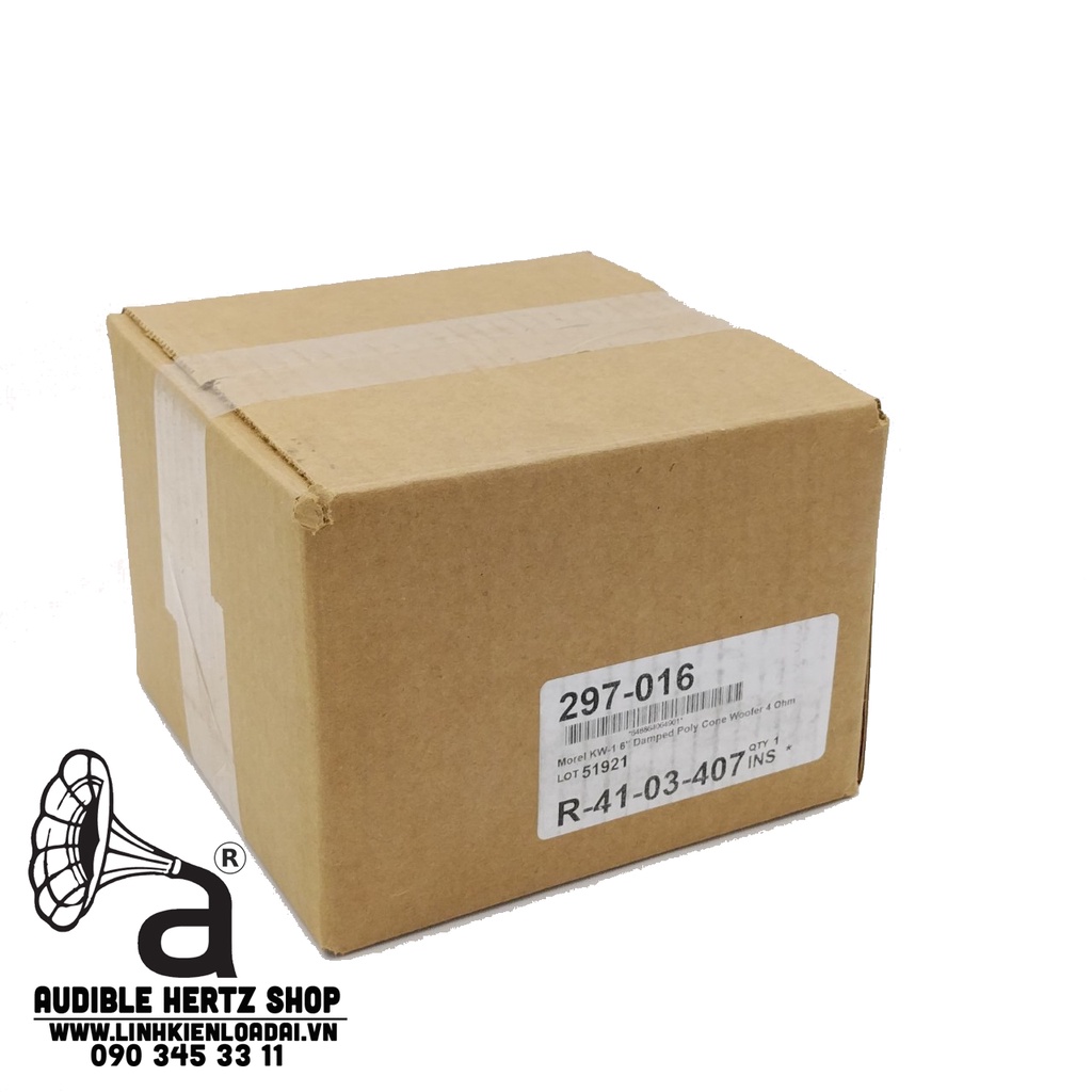 Củ loa bass rời 16cm Morel KW-1, giá bán theo cặp