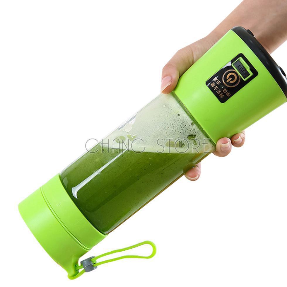 Máy Xay Sinh Tố, Máy Ép Trái Cây Juice Cup 2 Cốc Kèm Sạc USB Đa Năng