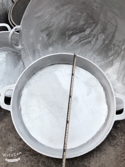 Chảo gang đáy bằng 42 cm
