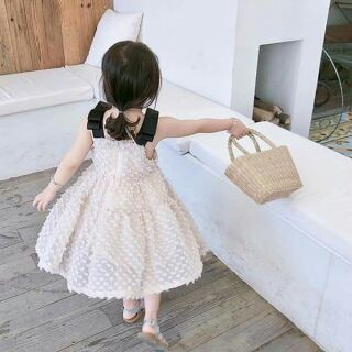 Đầm voan cao cấp cho bé