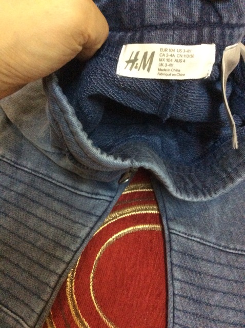 Quần nỉ HM bé trai