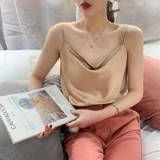Áo 2 Dây Phi Lụa Sang Chảnh Nhiều Màu Khác Nhau