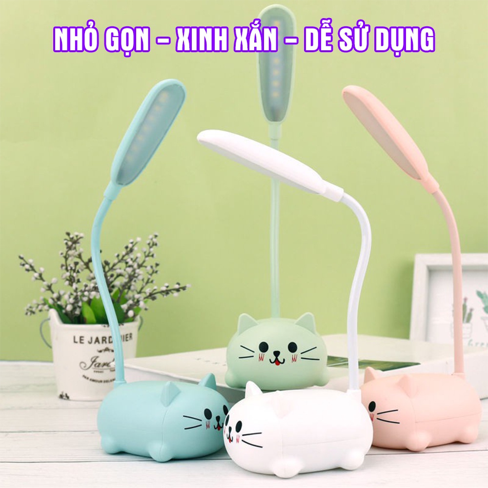 Đèn Để Bàn Mini Hình Thú Tích Điện Đáng Yêu - Đèn Ngủ / LED Trang Trí / Đọc Sách Chống Cận Kute Ngộ Nghĩnh - T DECOR