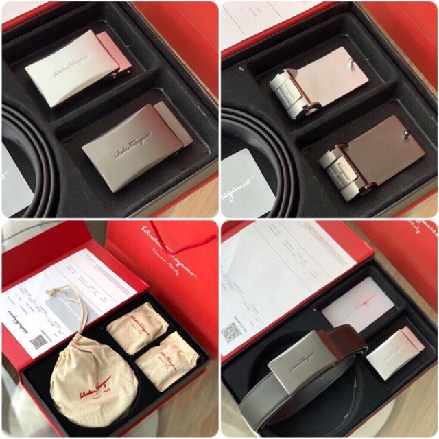 Dây lưng nam thời trang, full box