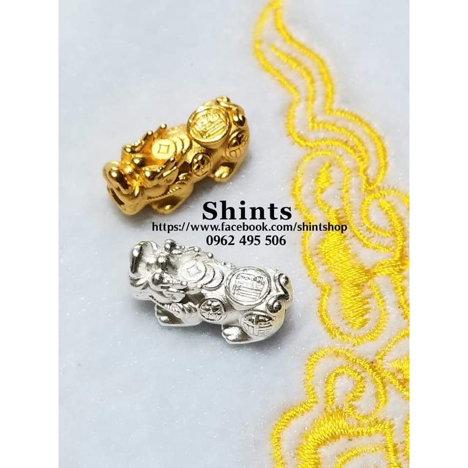 PHỤ KIỆN MIX VÒNG TỲ HƯU BẠC ĐIÊU KHẮC TINH XẢO 300K