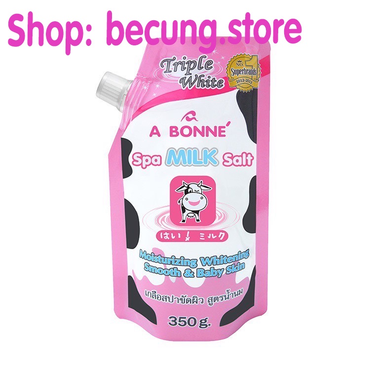 Muối Tẩy Tế Bào Chết Sữa Bò A Bonne Spa Milk Salt Chính Hãng (date 2025).