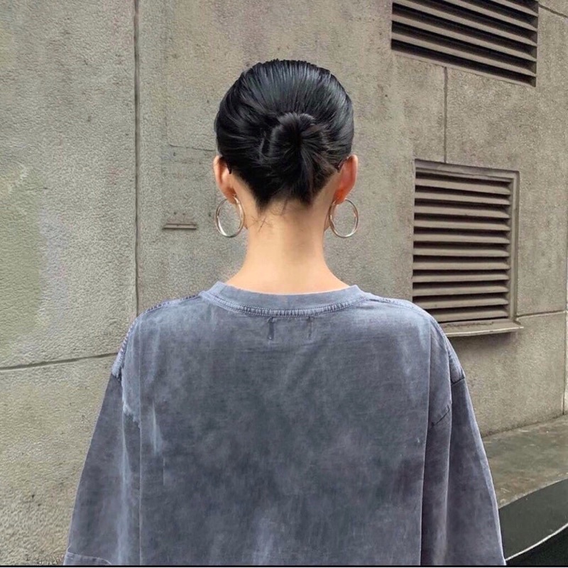 Áo Thun Tay Lỡ Unisex WASH Xám TRƠN /Nam nữ unisex/FREESHIP 99K ❤️ Jaystoree