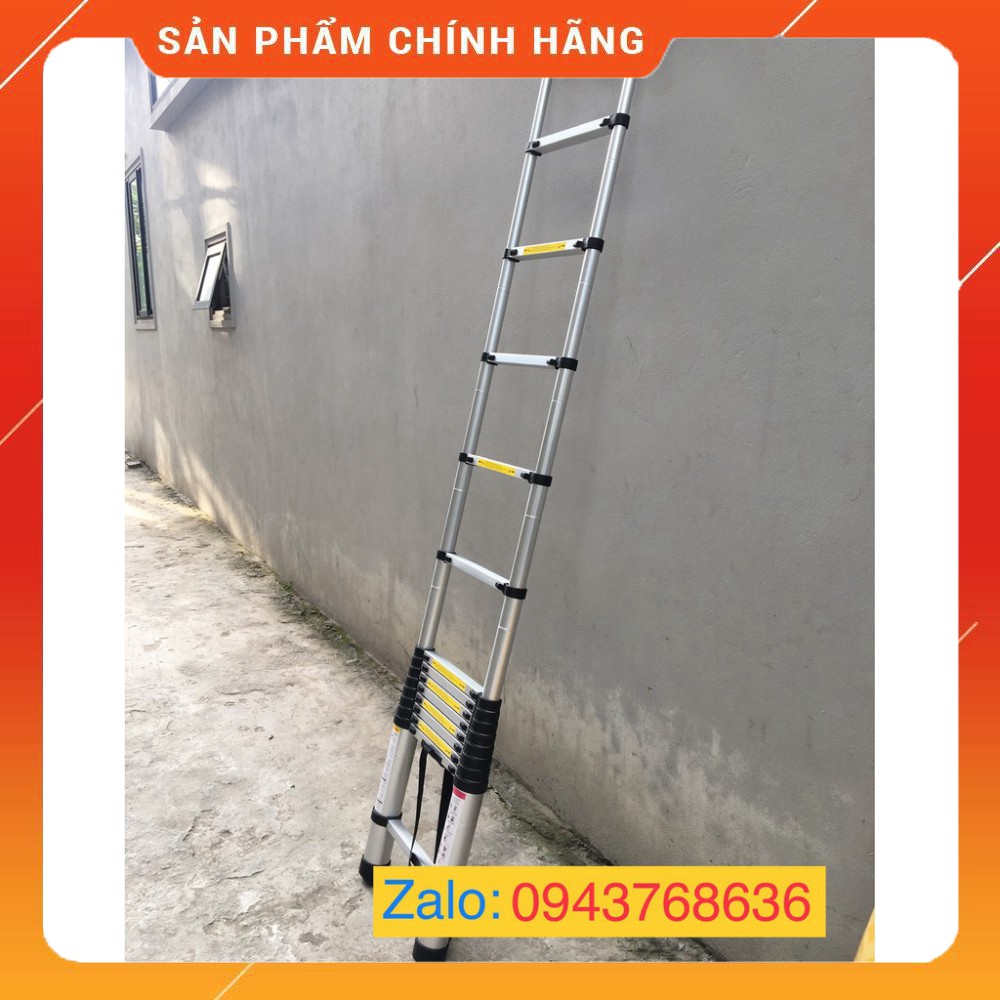 Thang Nhôm Rút Từ (2.6M - 5.4M) Nhập Khẩu [Tặng 2 Chốt Thang]