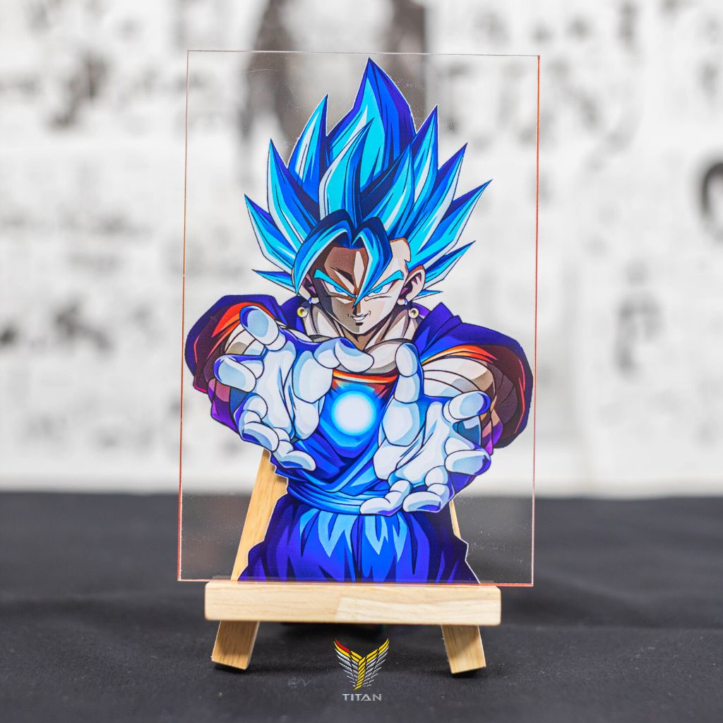 Tranh kính anime chủ đề Anime Hip hop style,Onepiece, Dragon Ball, Naruto trang trí góc học tập, decor bàn làm việc