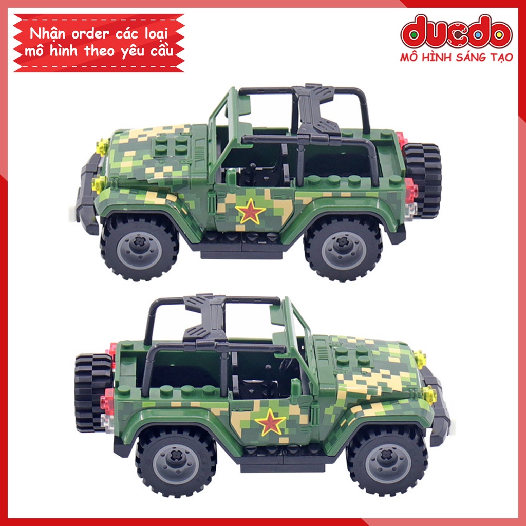 TBS J772 Lắp ghép siêu xe đặc nhiệm SWAT - Đồ chơi Xếp hình Mô hình