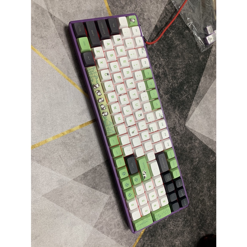 Keycap PBT XDA Shimmer, Gundam, Panda nút bàn phím cơ phù hợp nhiều layout bàn phím cơ bản