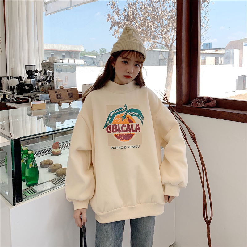 Áo sweater thời trang phong cách Hàn Quốc họa tiết bí ngô đáng yêu cho nữ | BigBuy360 - bigbuy360.vn