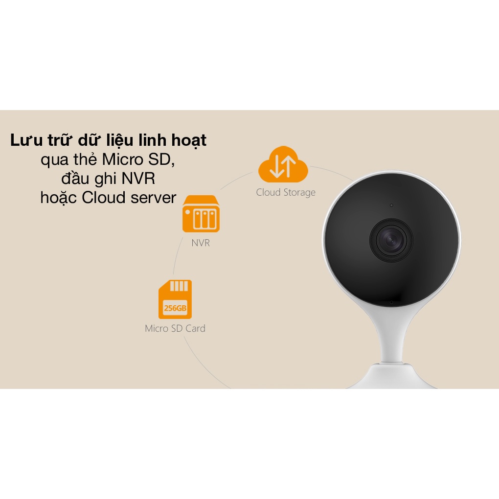 Camera Wifi IP IMOU CUE 2  Full HD 2.0MP  phát hiện chuyển động Cảnh báo thông minh BH 2 năm