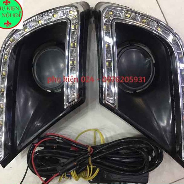 Bộ 2 Đèn Led Gầm Trước DRL Cho Xe Toyota Innova đời 2013-2015