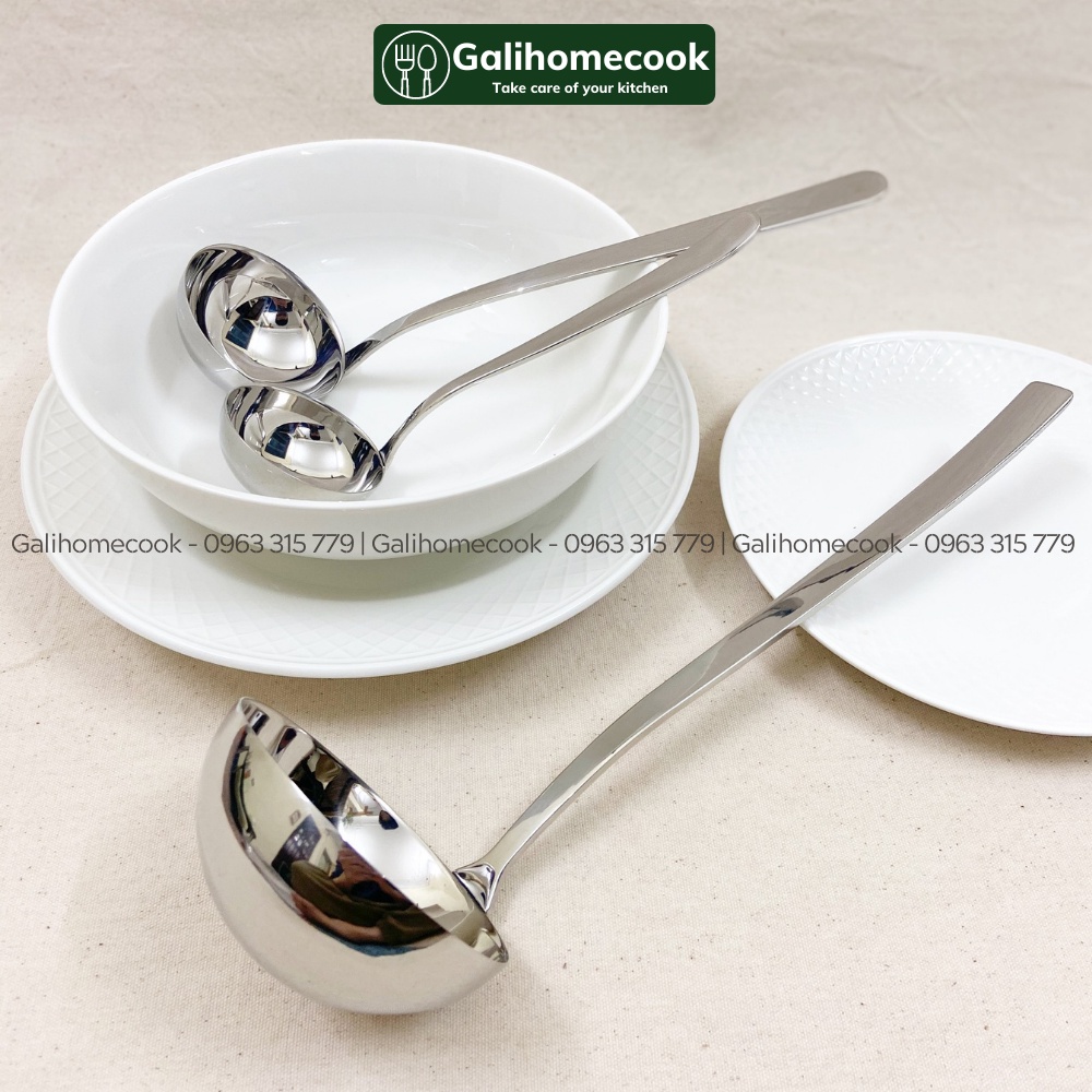 VÁ / MUÔI MÚC CANH ZWILLING CAO CẤP - INOX 18/10 (304) | Galihomecook