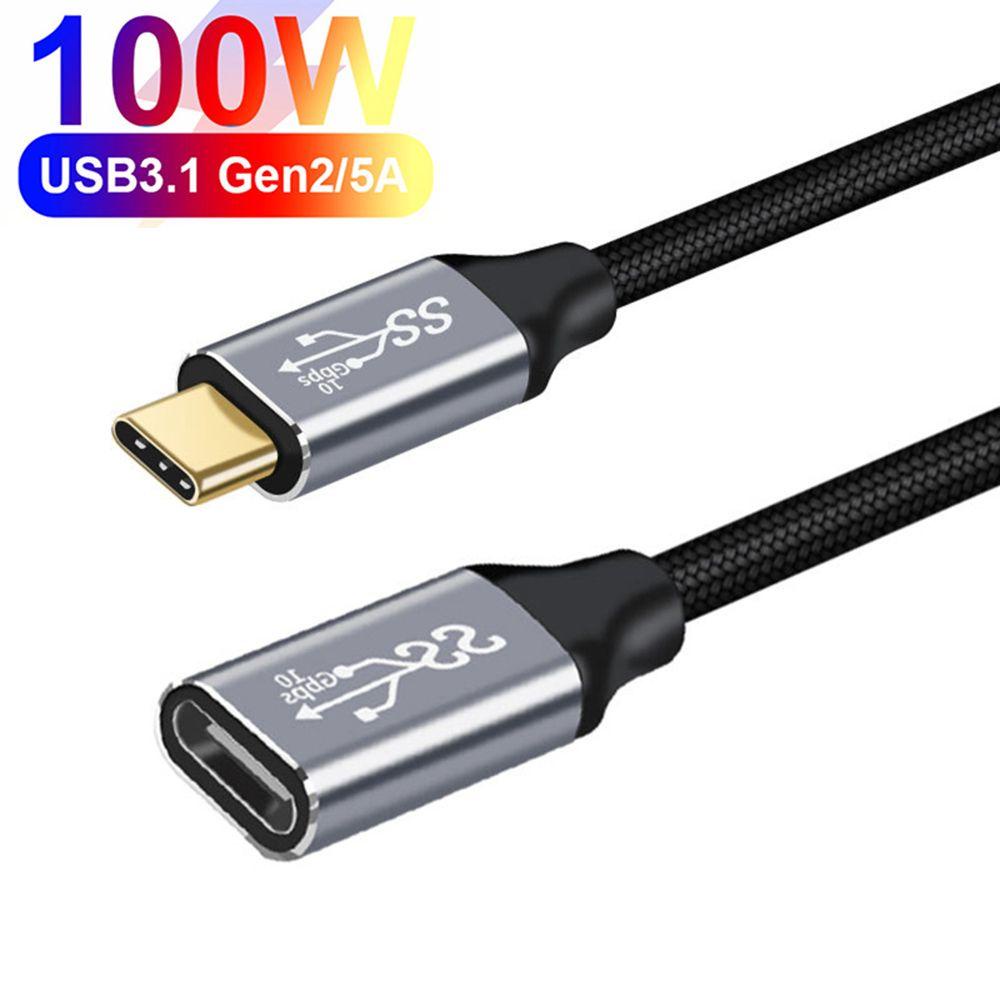 MYRONGVN Cáp SạC Nhanh LoạI C 100W 10Gbps Cho Laptop