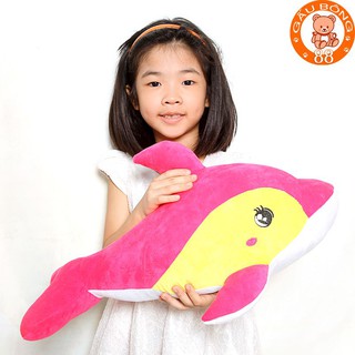 Gấu bông cá heo hồng size 50cm