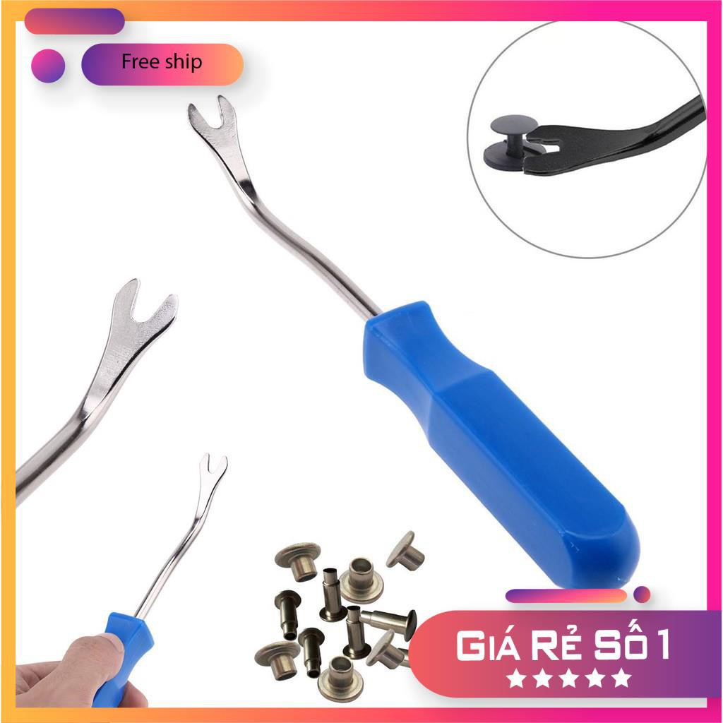 ⚡️Mẫu Mới⚡️ Dụng Cụ Tháo Chốt Nhựa, Nạy Mở Nội Thất Xe Ôtô, Xe Hơi - Chất Liệu Thép Manga Siêu Bền