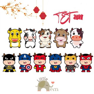 Set bao lì xì Sửu Nhi 2021