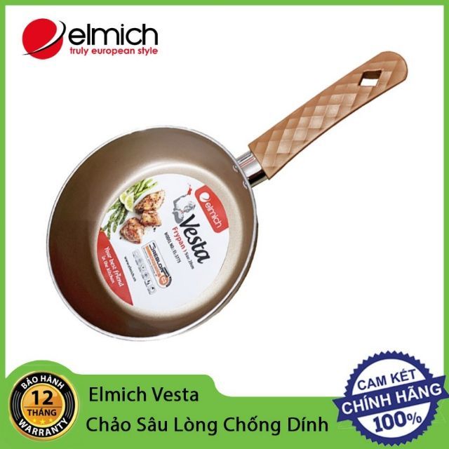 Chảo  Elmich 3775 ❤Chảo từ ELMICH Vesta  20cm