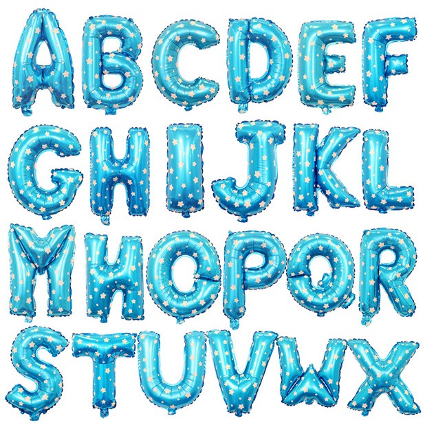 Bong Bóng Chữ Happy Birthday 40.64 cm Trang Trí Tiệc Sinh Nhật