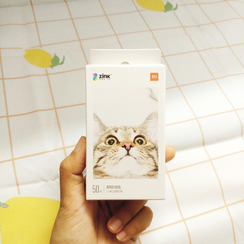 Giấy in ảnh cho máy in bỏ túi Xiaomi mini pocket size 2×3cm zink có thể dùng cho máy in canon pv123