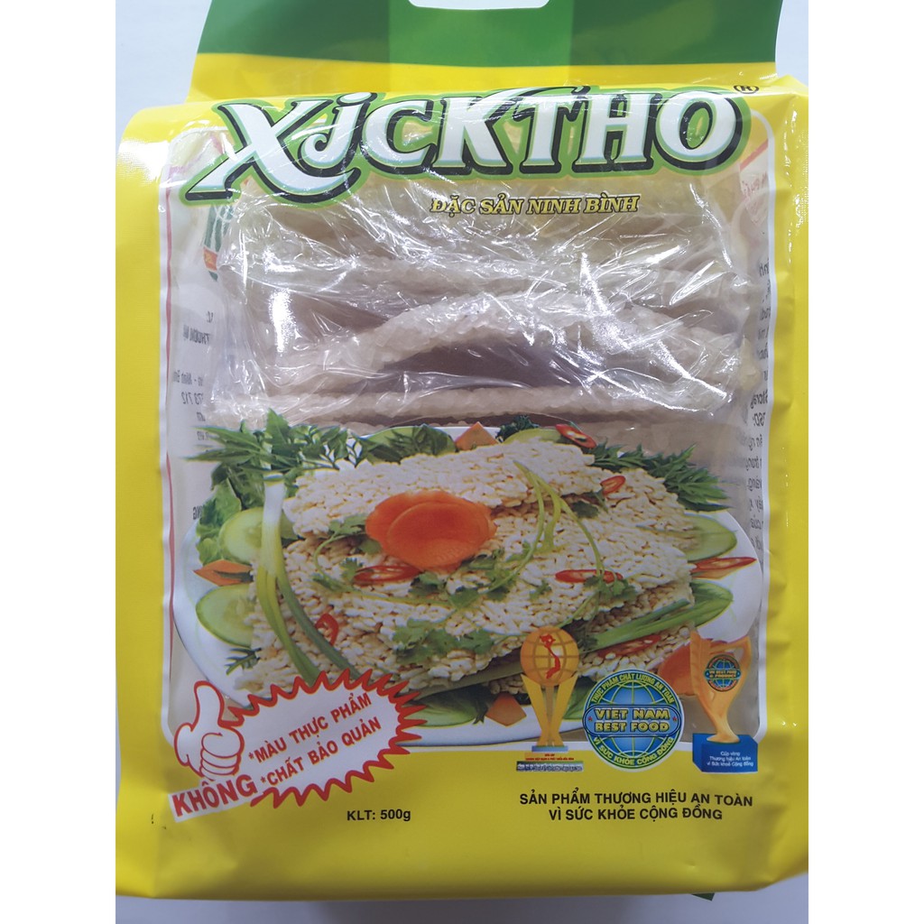 Cơm cháy khô Xicktho (Chưa chiên) 500gr - Đặc sản Ninh Bình - NPP HS shop