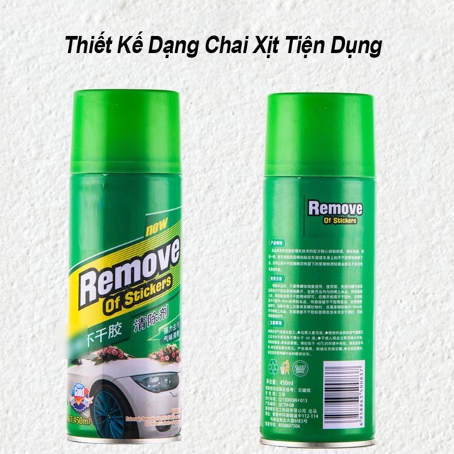 Chai xịt tẩy keo 3m, băng dính, nhựa đường